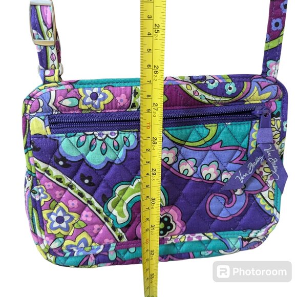 NWOT Vera Bradley Crossbody - RETIRED Heather Pattern - Picture 8 of 13